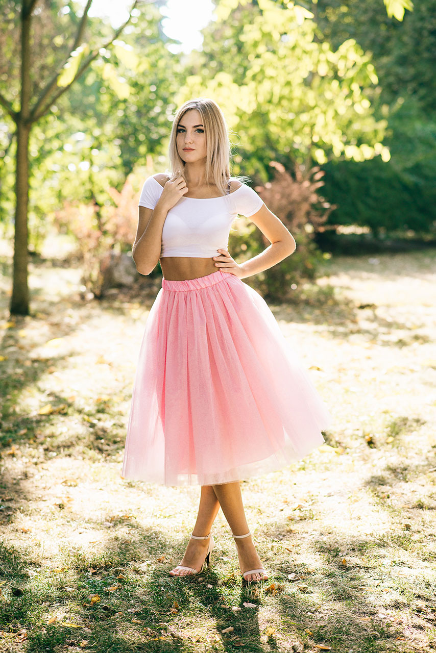 Pink maxi